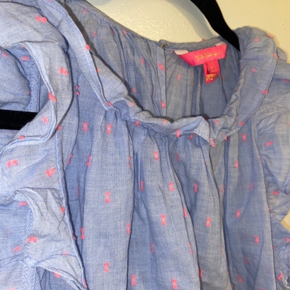 Lilly Pulitzer size small beautiful detailed top excellent condition - Picture 4 of 6